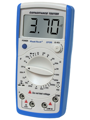 PeakTech - PeakTech 3705 - CR Meter 2000 MOhm 20 mF, PeakTech 3705, PeakTech