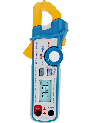 PeakTech - PeakTech 1645 +CAL - Current clamp meter, 200 AAC, 200 ADC, TRMS AC, PeakTech 1645 +CAL, PeakTech