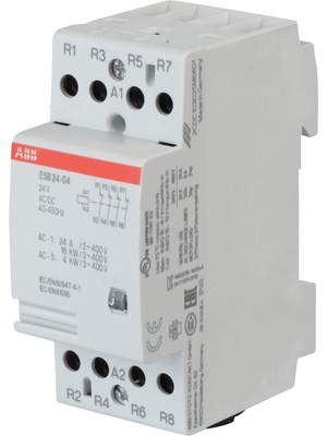 ABB - ESB24-04-24AC/DC - Contactor 24 V 4 NC Screw Terminal, ESB24-04-24AC/DC, ABB