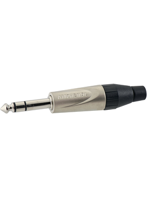 Amphenol - TS3P - Jack plug 6.35 mm nickel-plated 3P, TS3P, Amphenol