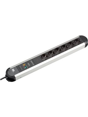 Bachmann - 331.006 - Outlet strip, 6xF (CEE 7/3), 1.75 m, F (CEE 7/4), 331.006, Bachmann