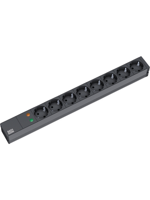 Bachmann - 333.534 - Power distribution unit, Over Voltage Protection, 8xF (CEE 7/3), 2.0 m, 333.534, Bachmann