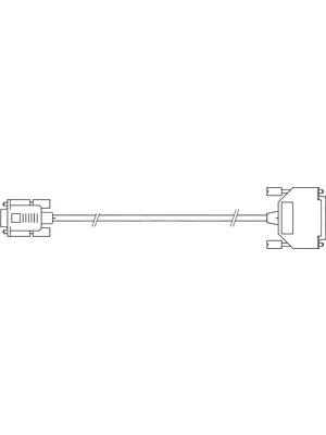 Beijer - CAB107/0,2M - Connection Cable, CAB107/0,2M, Beijer