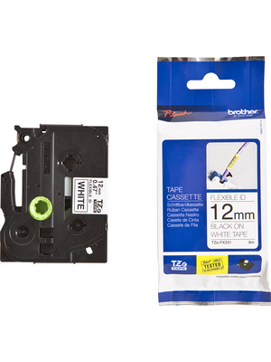 Brother - TZE-233 - Label tape 12 mm blue on white, TZE-233, Brother