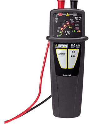 Chauvin Arnoux - C.A  742 - Voltage and continuity tester 12...690 VAC / 12...750 VDC, C.A  742, Chauvin Arnoux