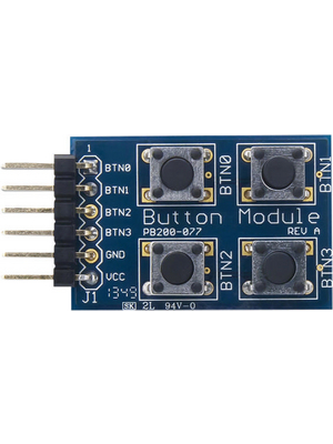 Digilent - 410-077 PMODBTN - PmodBTN, Module, GPIO, 410-077 PMODBTN, Digilent