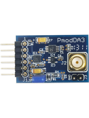 Digilent - 410-241PMODDA3 - PmodDA3, Module, SPI / SMA / DAC, 410-241PMODDA3, Digilent