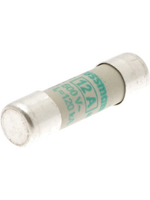 Eaton - C10M12 - Fuse10 x 38 mm,500 VAC,12 A 12 A Slow-blow Bussmann, C10M12, Eaton