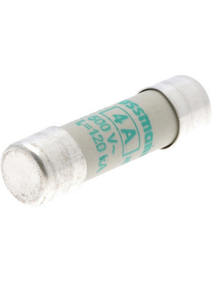 Eaton - C10M4 - Fuse10 x 38 mm,500 VAC,4 A 4 A Slow-blow Bussmann, C10M4, Eaton