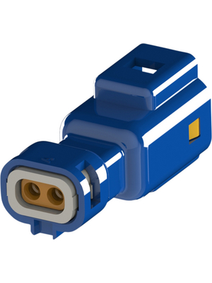 Edac - 560-002-000-311 - Plug housing Pitch2.5 mm Poles 2 560, 560-002-000-311, Edac