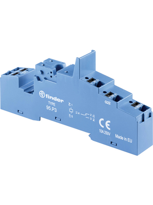 Finder - 95.P3.SPA - Relay socket, 95.P3.SPA, Finder