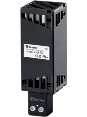 Finder - 7H.51.0.230.0025 - Panel Heater 25 W, 7H.51.0.230.0025, Finder