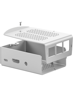 Fischer Elektronik - RSP 1 ME - Aluminium enclosure, grey, 71.1 x 99.2 x 33.5 mm, Aluminium, RSP 1, RSP 1 ME, Fischer Elektronik