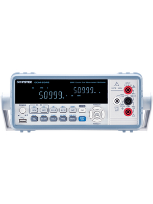 GW Instek - GDM-8342 - Multimeter benchtop TRMS AC+DC 1000 VDC 10 ADC, GDM-8342, GW Instek