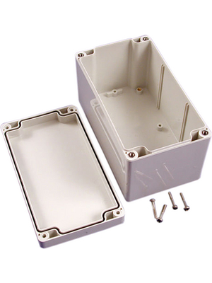 Hammond - 1554KGY - Plastic enclosure 90 x 160 x 90 mm grey ABS IP 65 N/A, 1554KGY, Hammond