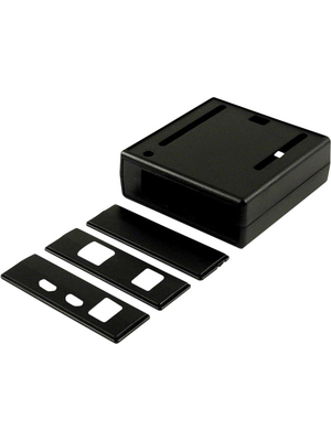 Hammond - 1593HAMARBK - Enclosure for Arduino Leonardo 74 x 75 x 27 mm black ABS N/A, 1593HAMARBK, Hammond