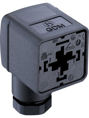 Belden Hirschmann - GDM3106-A0U-10F - Cable socket 3+PE, GDM3106-A0U-10F, Belden Hirschmann