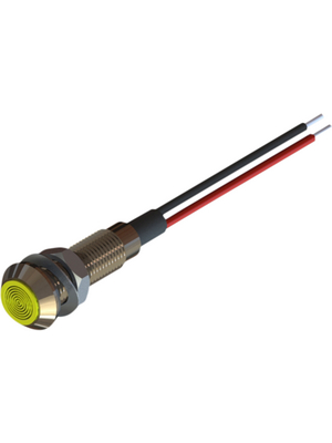 Marl - 604-325-23 - LED Indicator, yellow, 308 mcd, 24...28 VDC, 604-325-23, Marl