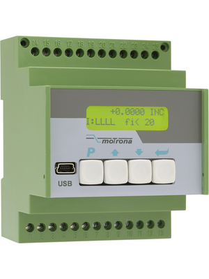 Motrona - FM260 - Impulse and Frequency Multiplier, Incremental, RS232 / Mini USB, FM260, Motrona