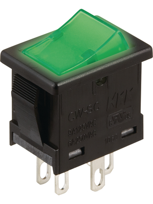 NKK - CWSC21JFAFS - Rocker switch, on-off, clear, CWSC21JFAFS, NKK
