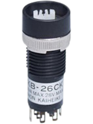 NKK - KB26CKW01 - Illuminated push button,1 A, KB26CKW01, NKK