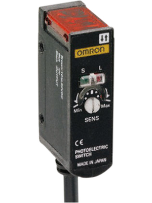 Omron Industrial Automation - E3S-AD12 - Diffuse reflective sensor 0...0.70 m, E3S-AD12, Omron Industrial Automation