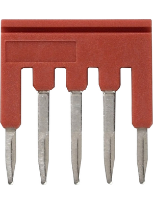 Omron Industrial Automation - XW5S-P1.5-5RD - Short bar N/A 19.8 x 3.0 x 18.2 mm red XW5S, XW5S-P1.5-5RD, Omron Industrial Automation