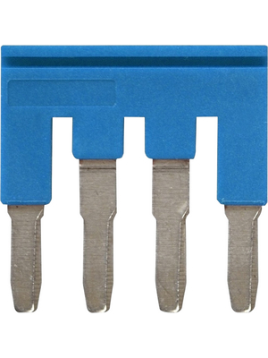 Omron Industrial Automation - XW5S-P4.0-4BL - Short bar N/A 29.2 x 3.0 x 23 mm blue XW5S, XW5S-P4.0-4BL, Omron Industrial Automation