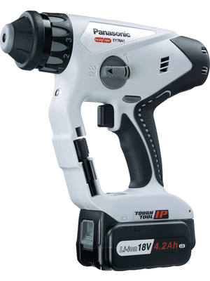 Panasonic Power Tools - EY78A1LS1G32 - Cordless Rotary Hammer drill/driver 18 V  / 4.2 Ah Li-Ion, EY78A1LS1G32, Panasonic Power Tools