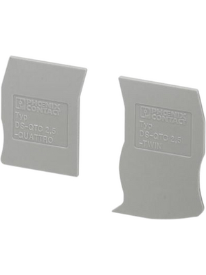 Phoenix Contact - DS-QTC 2,5 - Cover segment 72 x 1 x 36.5 mm grey, DS-QTC 2,5, Phoenix Contact