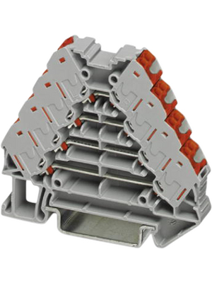 Phoenix Contact - FTRV 4  /RD - Marshalling Terminal block FTRV N/A grey, 0.14...2.5 mm2, 3270175, FTRV 4  /RD, Phoenix Contact