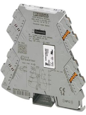 Phoenix Contact - MINI MCR-2-UI-REL-PT - Limit Value Switch, MINI MCR-2-UI-REL-PT, Phoenix Contact