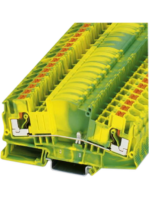 Phoenix Contact - PTMED 6-PE - Ground modular terminal block PTMED N/A green / yellow, 0.5...6 mm2, 3212196, PTMED 6-PE, Phoenix Contact