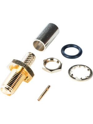 RND Connect - RND 205-00451 - Connector SMA 50 Ohm, straight, RND 205-00451, RND Connect