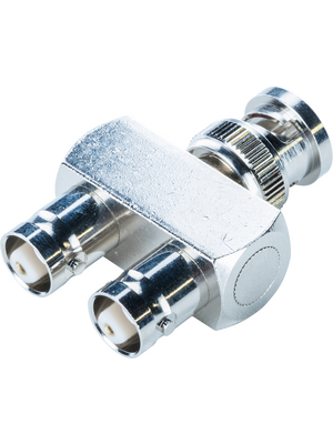 RND Connect - RND 205-00481 - Adapter BNC to BNC, Y-shaped, 50 Ohm, RND 205-00481, RND Connect