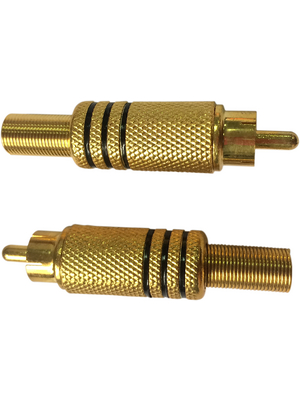 RND Connect - RND 205-00567 - RCA connector Male green, RND 205-00567, RND Connect