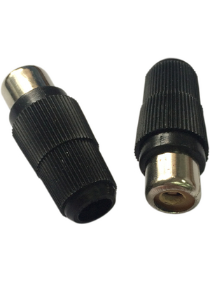 RND Connect - RND 205-00577 - RCA connectorFemale black, RND 205-00577, RND Connect