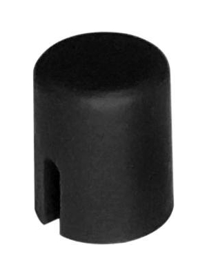 RND Components - RND 210-00226 - Cap black round 4.5x5.5 mm, RND 210-00226, RND Components
