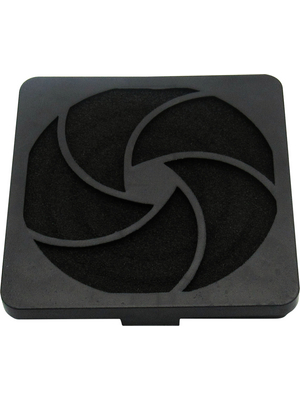 RND Components - RND 460-00051 - Fan Filter Kit, ABS plastic / PU, 80 x 80 mm, RND 460-00051, RND Components