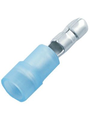 RND Connect - RND 465-00090 - Crimp terminal, plug blue, RND 465-00090, RND Connect