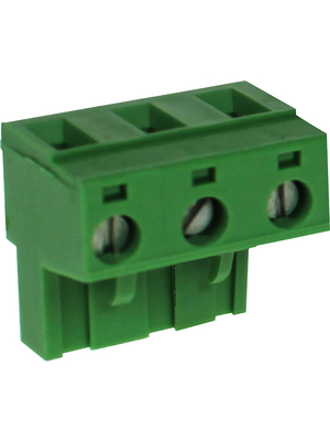 RND Connect - RND 205-00266 - Female Connector Screw terminal Screw Connection 3P, RND 205-00266, RND Connect