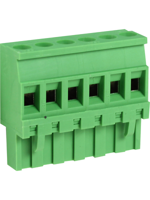 RND Connect - RND 205-00346 - Female Connector Screw terminal Screw Connection 6P, RND 205-00346, RND Connect