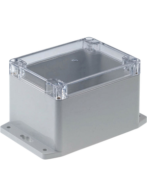 RND Components - RND 455-00241 - Plastic enclosure 90 x 115 x 80 mm light grey PC IP 65 N/A, RND 455-00241, RND Components