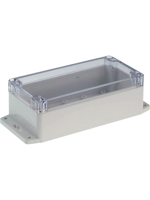 RND Components - RND 455-00265 - Plastic enclosure 80 x 160 x 55 mm light grey PC IP 65 N/A, RND 455-00265, RND Components
