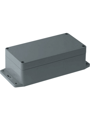 RND Components - RND 455-00271 - Plastic enclosure 80 x 160 x 55 mm dark grey ABS IP 65 / NEMA 4 N/A, RND 455-00271, RND Components