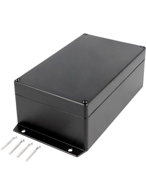 RND Components - RND 455-00441 - Metal enclosure, black, 120 x 200 x 75 mm, Aluminium alloy, IP 65, RND 455-00441, RND Components