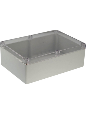 RND Components - RND 455-00191 - Plastic enclosure 185 x 265 x 95 mm light grey PC IP 65 N/A, RND 455-00191, RND Components