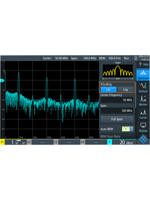 Rohde & Schwarz - RTH-K18 - Spectrum Analysis, RTH-K18, Rohde & Schwarz