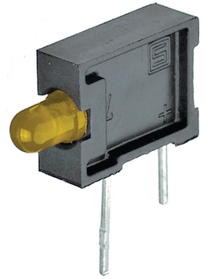 Schurter - 0035.7024 - PCB LED 3 mm round yellow standard, 0035.7024, Schurter