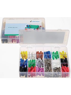 Schtzinger - KIT 7344 / LABOR 4 mm I - Plug and Socket Set ? 4 mm, KIT 7344 / LABOR 4 mm I, Schtzinger